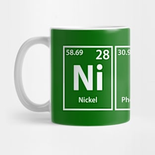 Nips (Ni-P-S) Periodic Elements Spelling Mug